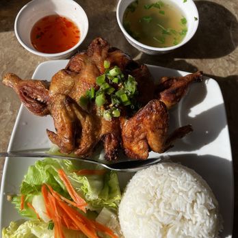 Pho ABC - Fried 64. Roasted Cornish Hen over Rice - Vietnamese Near Me - Folsom, California