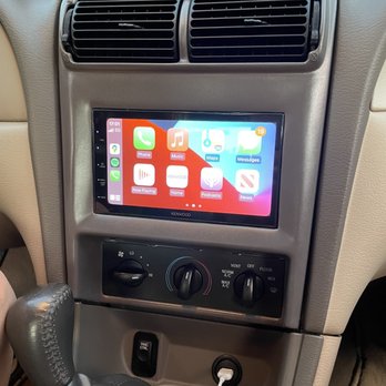 The Car Stereo Company - After - note relocation of HVAC, particularly important to have the touch screen higher with a manual transmission. - Car Stereo Installation Near Me - Sunnyvale , California The Car Stereo Company - After - note relocation of HVAC, particularly important to have the touch screen higher with a manual transmission. - Car Stereo Installation Near Me - Sunnyvale , California
