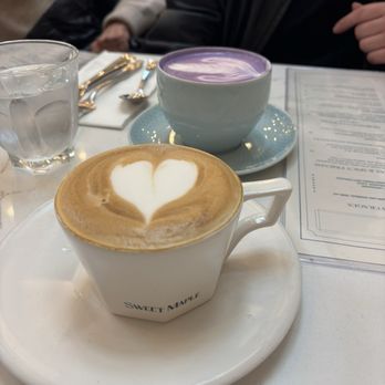 Sweet Maple - cappuccino + ube latte - New American Near Me - Walnut Creek, California Sweet Maple - cappuccino + ube latte - New American Near Me - Walnut Creek, California