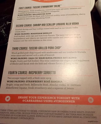 Menu photo 6 Carrabba's Italian Grill Woodbridge, VA Menu photo 6 Carrabba's Italian Grill Woodbridge, VA