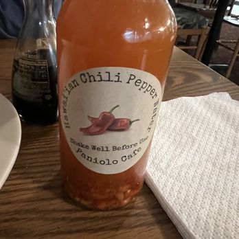 Paniolo Cafe - Chili pepper water - Hawaiian Near Me - Great Falls, Montana