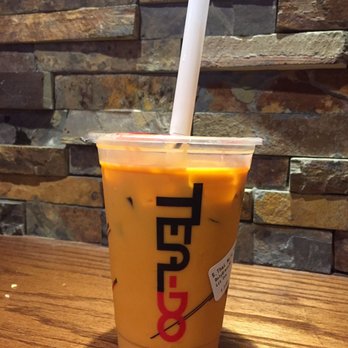 Tea Do - Boston - Thai tea with grass jelly - Coffee & Tea Near Me - Boston, Massachusetts