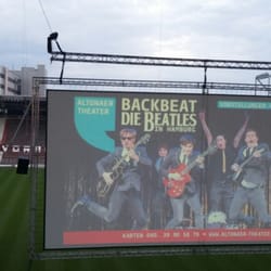 St. Pauli Sommerkino - Leinwand St. Pauli Sommerkino