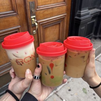 Bon - Salted honey latte, Pistachio latte, Brown butter latte - Coffee & Tea Near Me - Boston, Massachusetts Bon - Salted honey latte, Pistachio latte, Brown butter latte - Coffee & Tea Near Me - Boston, Massachusetts