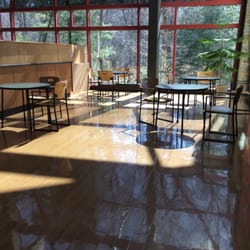 Mission Children's Hospital - Eat, chill, or both. Notice the surrounding woods.