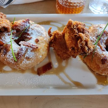 Great Maple - Fried chicken with maple bacon donuts - New American Near Me - Newport Beach, California