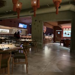 Dining area looking towards the bar