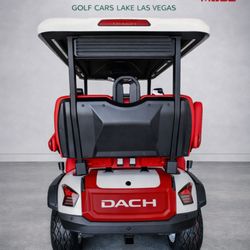 Dach Golf Cars - Custom Special Build for Private Client - University of Wisconsin Colors