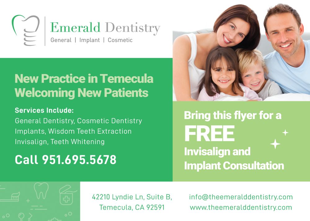 EMERALD DENTISTRY 17 Photos & 30 Reviews 42210 Lyndie Ln, Temecula