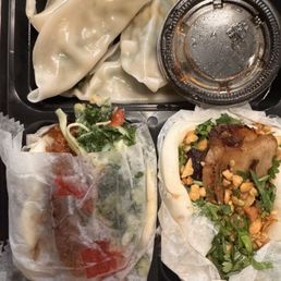 Two Bao Combo with Dumplings