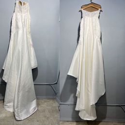 Wedding dress back before and after Wedding dress back before and after