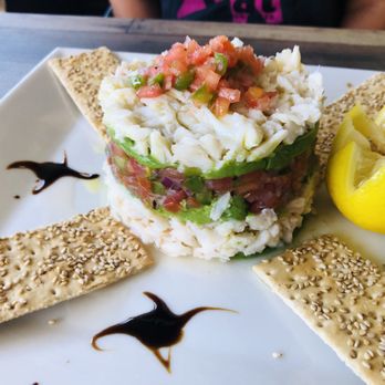 Sangria 71 - Crab and avocado tower - Spanish Near Me - Island Park, New York Sangria 71 - Crab and avocado tower - Spanish Near Me - Island Park, New York
