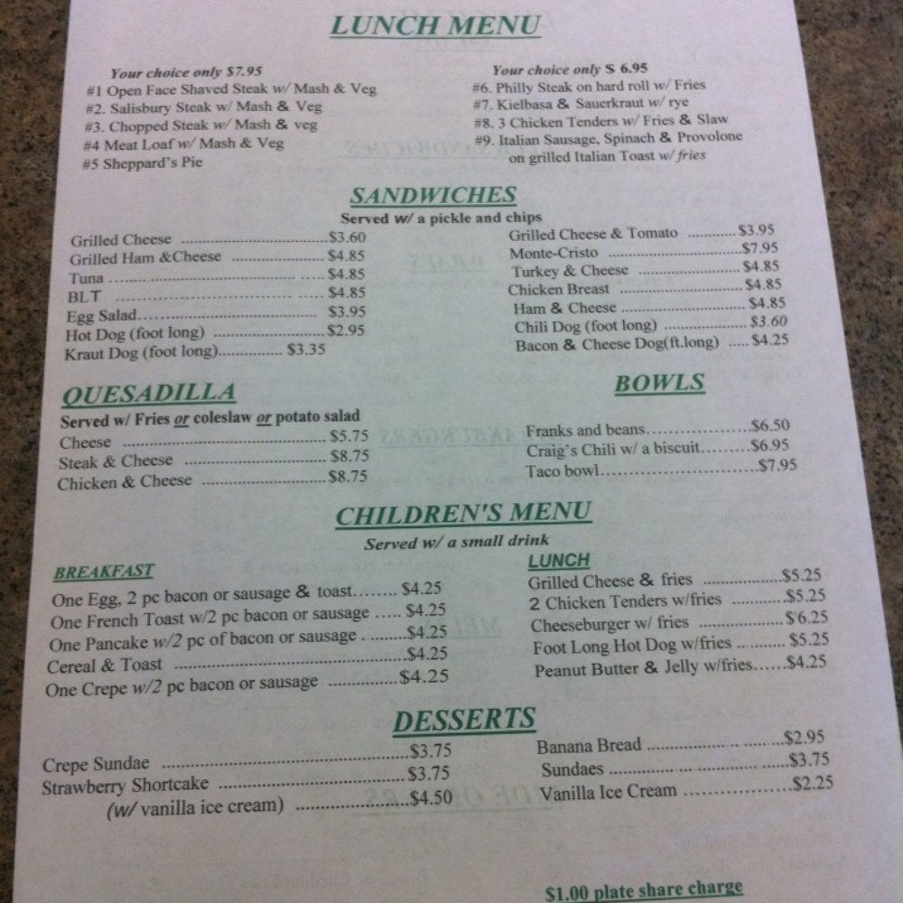 Rodd's Restaurant - Menu - Diners Near Me - Bristol, Connecticut