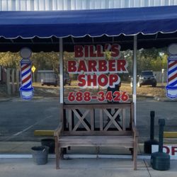 Bill's Barber Shop - Our store front