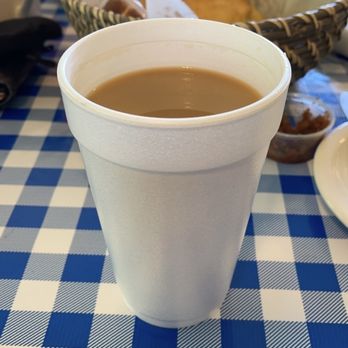 Moose Cafe - I needed coffee ASAP and there were no clean mugs; to-go cup to the rescue! - Southern Near Me - Colfax, North Carolina
