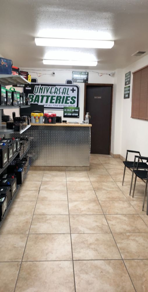 UNIVERSAL BATTERIES Updated June 2024 413 W Inyokern Rd, Ridgecrest