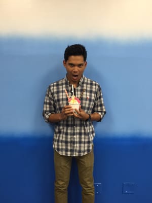 Photo of Cloud 9 Yogurt House - San Diego, CA, US. He has created a masterpiece!!