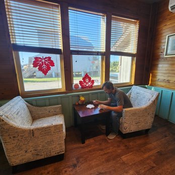Island Times Muffins & Scones - Inside seating - Breakfast & Brunch Near Me - Avon, North Carolina Island Times Muffins & Scones - Inside seating - Breakfast & Brunch Near Me - Avon, North Carolina