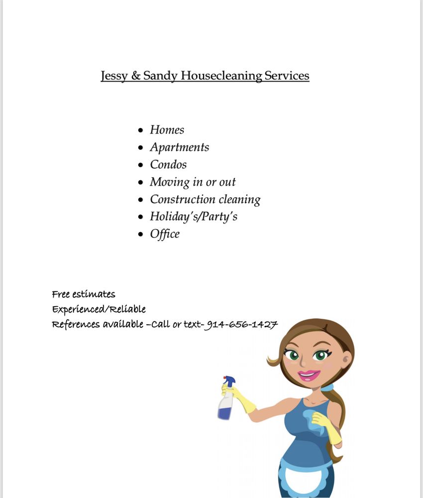 JESSY & SANDY HOUSECLEANING SERVICES White Plains, New York Home