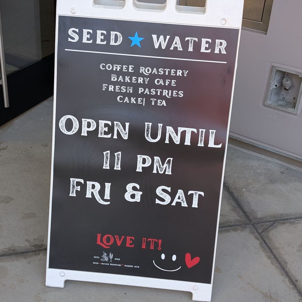 Seed Water Coffee Roastery - Open until 11 PM on Fridays and Saturdays - Coffee & Tea Near Me - Buena Park, California Seed Water Coffee Roastery - Open until 11 PM on Fridays and Saturdays - Coffee & Tea Near Me - Buena Park, California