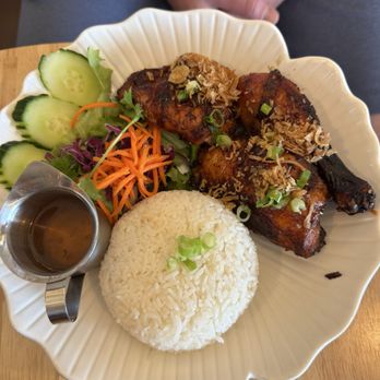 Dalat's Cafe - E1. Lemongrass Grilled Chicken Rice Plate (Com Ga Nuong) - Vietnamese Near Me - Louisville, Kentucky Dalat's Cafe - E1. Lemongrass Grilled Chicken Rice Plate (Com Ga Nuong) - Vietnamese Near Me - Louisville, Kentucky