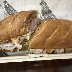 Medium turkey bacon ranch on wheat