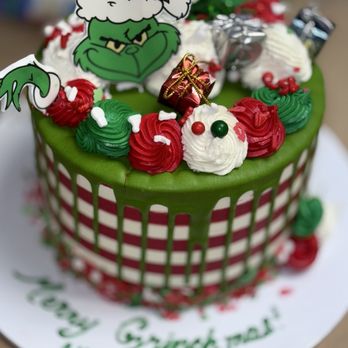 Mia's Bakery - Holiday Grinch cake - Bakeries Near Me - Brooklyn, New York