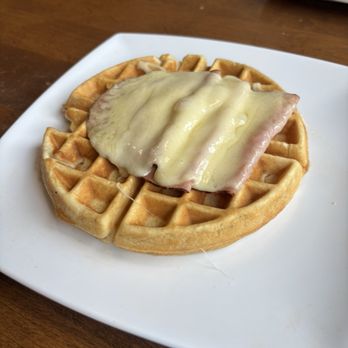Black Coffee and Waffle Bar - Ham and cheese waffle - Coffee & Tea Near Me - Fargo, North Dakota Black Coffee and Waffle Bar - Ham and cheese waffle - Coffee & Tea Near Me - Fargo, North Dakota
