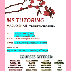 MS Tutoring - BUSINESS INFO