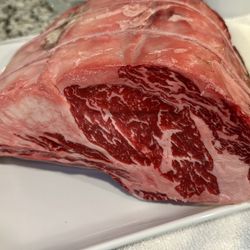 The Chop Shop Butchery - Prime rib before the oven