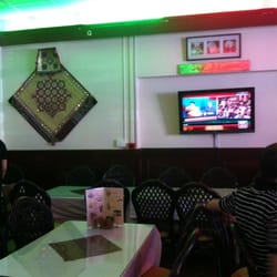 Aladin's Kebabish - Asian TV of course !