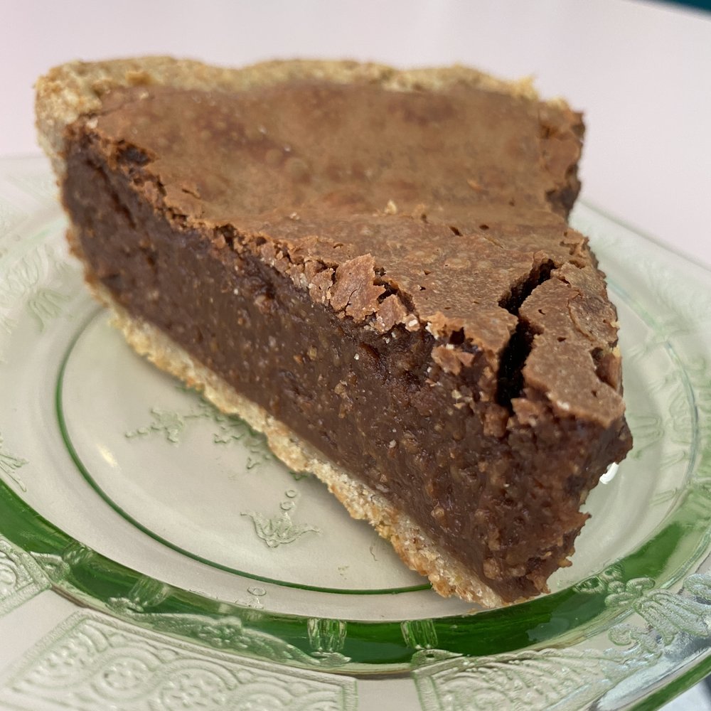 Chocolate Chess Pie ($5 a slice)