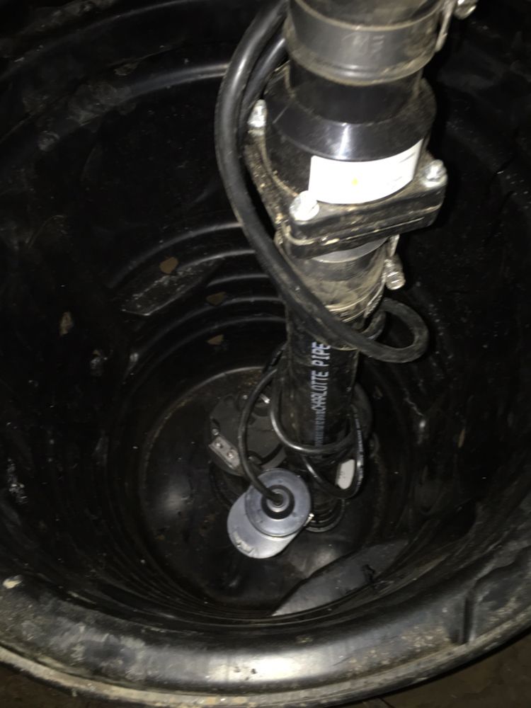 Slide of Mainline Drain & Construction