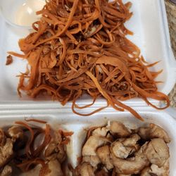 Japan Express - Habachi Chicken and carrots NOT BROCCOLI