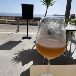 Restaurante Ribamar - Green Sangria - delicious and refreshing!