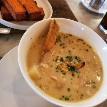 Purdy's Farmer & The Fish - Purdy's Clam Chowder & Polenta Fries - 4/11/2026 - American Near Me - North Salem, New York Purdy's Farmer & The Fish - Purdy's Clam Chowder & Polenta Fries - 4/11/2026 - American Near Me - North Salem, New York