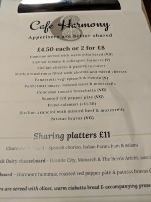 Menu photo 3 Cafe Harmony Aberdeen, ABD