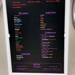 Lolo Snow - Menu