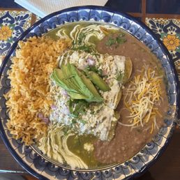 Chicken Enchiladas