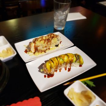 Sushi Yu - Shrimp tempura roll and caterpillar roll. Rolls always on point here! - Japanese Near Me - Alhambra, California Sushi Yu - Shrimp tempura roll and caterpillar roll. Rolls always on point here! - Japanese Near Me - Alhambra, California