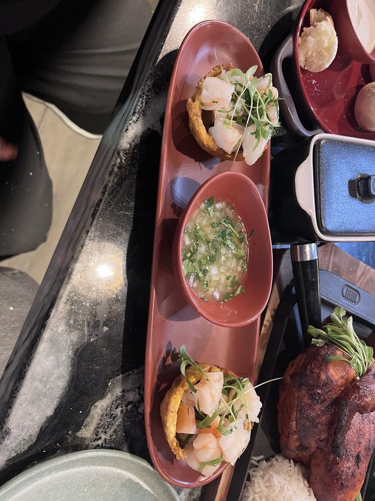 Food from Calle Latin Cuisine