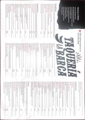 Menu photo 4 Taqueria La Barca Arcata, CA Menu photo 4 Taqueria La Barca Arcata, CA