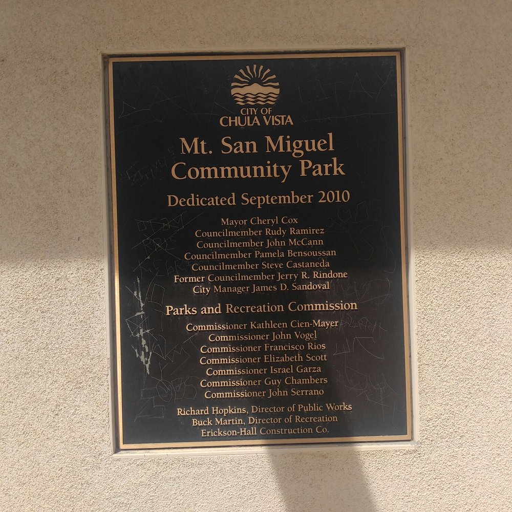 Mount San Miguel Park - Dog Parks Near Me - Chula Vista, California Mount San Miguel Park - Dog Parks Near Me - Chula Vista, California