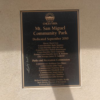 Mount San Miguel Park - Dog Parks Near Me - Chula Vista, California