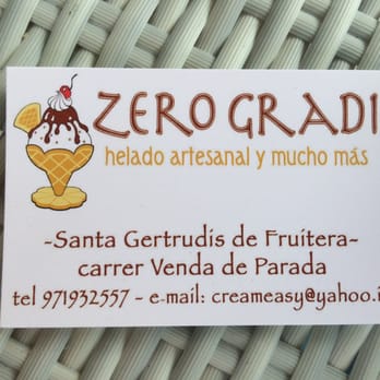Zero Gradi - Visitenkarte - Ice Cream & Frozen Yogurt Near Me - Illes Balears, PM Zero Gradi - Visitenkarte - Ice Cream & Frozen Yogurt Near Me - Illes Balears, PM
