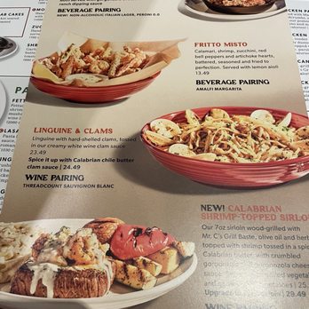Carrabba's Italian Grill - Menu. - Italian Near Me - Altamonte Springs, Florida