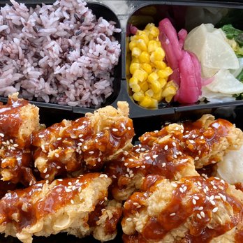 Honey Spicy - K Pop Chicken Plate - Korean Near Me - Tigard, Oregon Honey Spicy - K Pop Chicken Plate - Korean Near Me - Tigard, Oregon