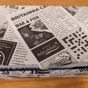 Sussex Fish Bar - Takeaway box - Seafood Near Me - London, XGL Sussex Fish Bar - Takeaway box - Seafood Near Me - London, XGL