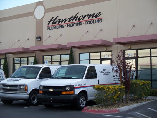 Hawthorne Plumbing, Heating and Cooling Logo