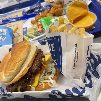 Culver's - Culver's deluxe with fries and cheese curds! - Burgers Near Me - Kingman, Arizona
